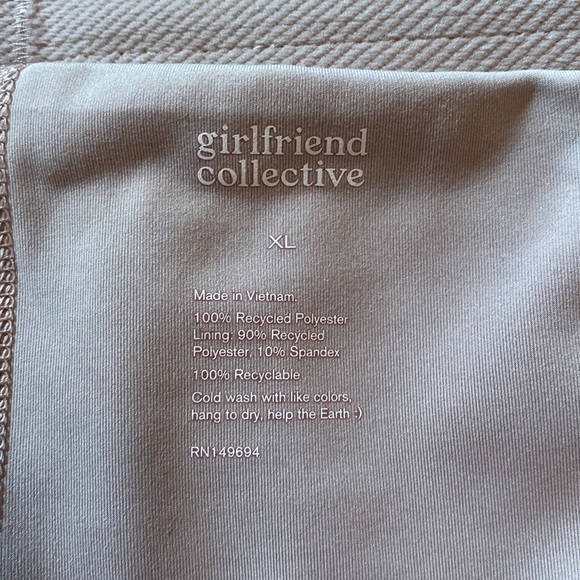 Girlfriend Collective Earth Trail Shorts Small Quartz Blush - XL - Picture 6 of 8